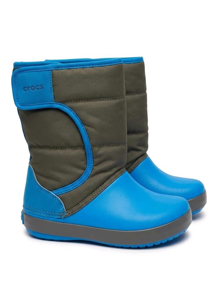 Резиновые утеплённые сапожки crocs C11 28р.