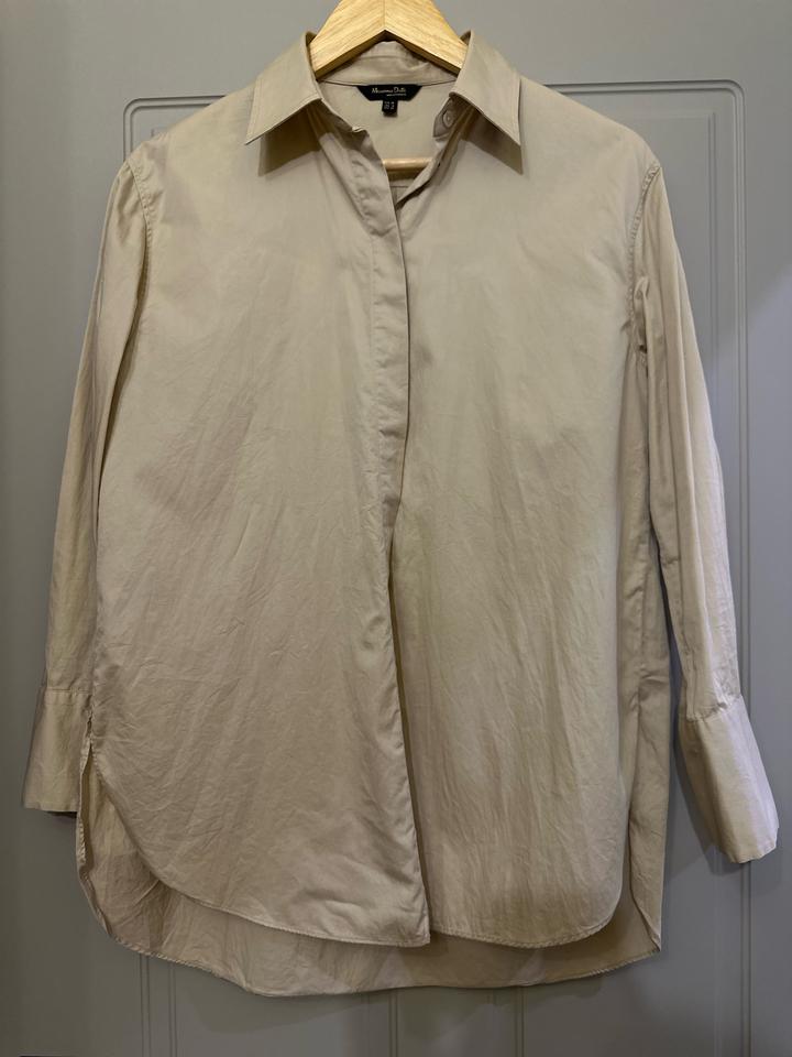 Рубашка Massimo Dutti 100% хлопок.