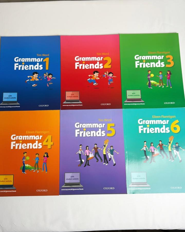 Grammar Friends (Комплект из 6 учебных пособий с 1 по 6 уровни)