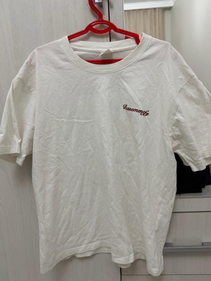 Винтаж Футболка Basement x Vintage с принтом