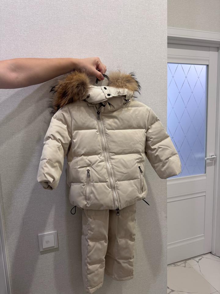 Детский утепленный комбинезон Moncler
