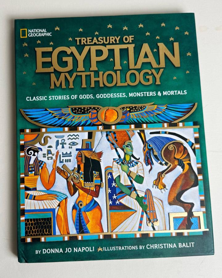 Treasury of Egyptian Mythology: Classic Stories of Gods, Goddesses, Monsters & M