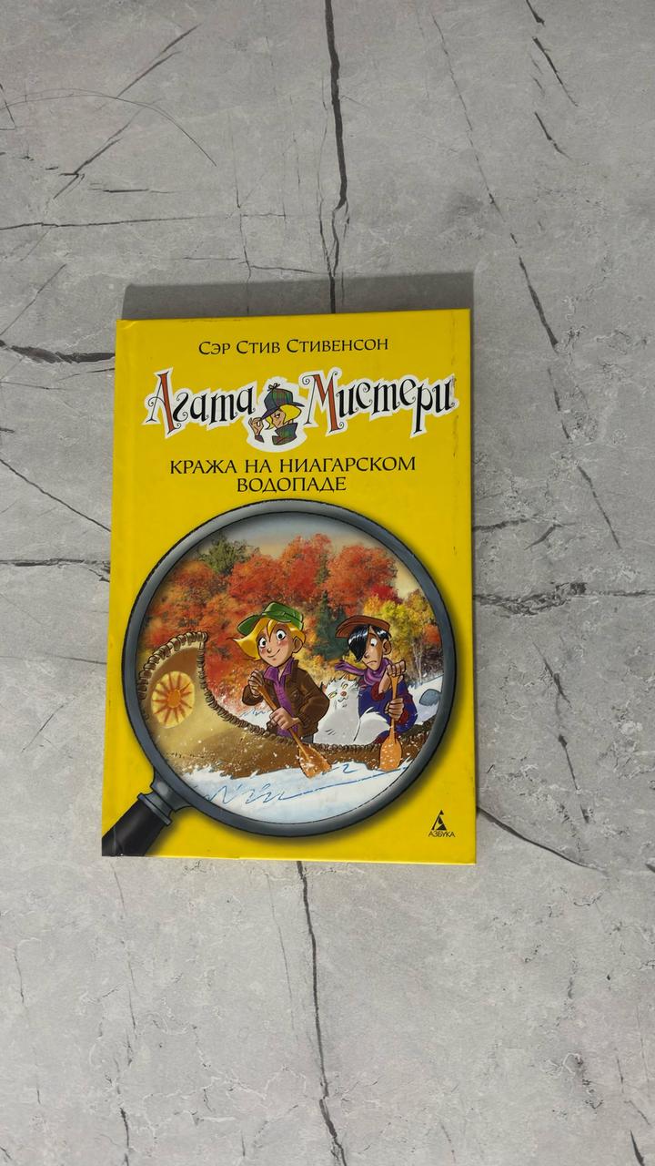 Книга Агата Мистери Кража на Ниагарском водопаде