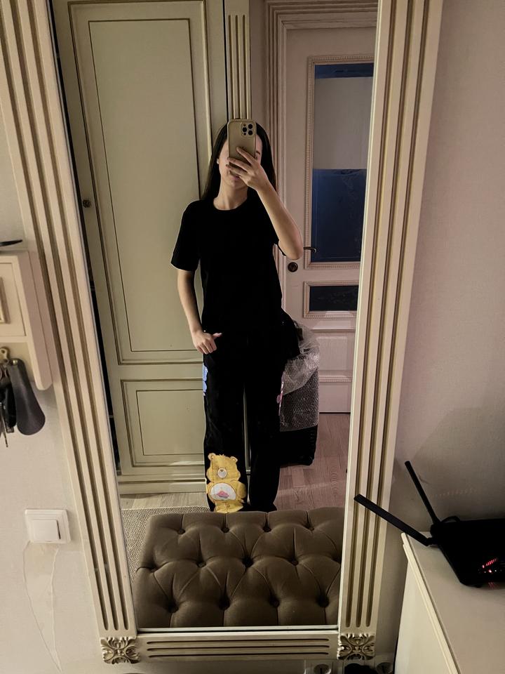 Bershka черные джинсы