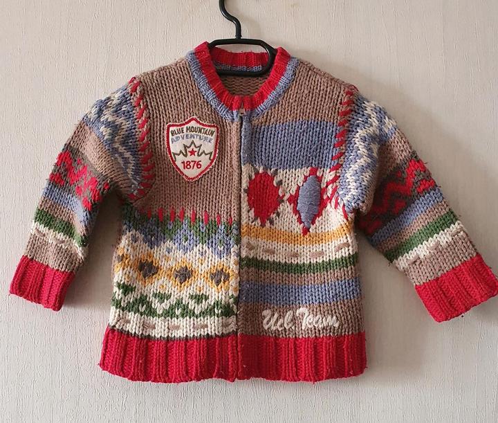United Colors of Benetton Кардиган фактурный детский