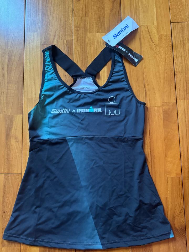Спортивная майка Santini x Ironman
