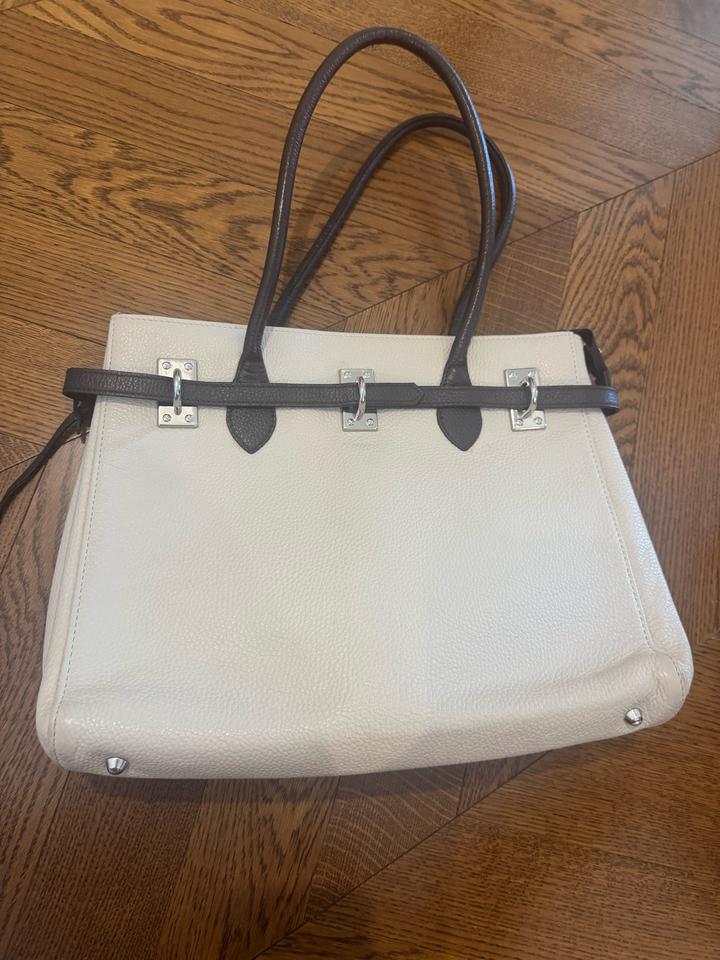 First Genuine Leather Сумка тоут двухцветная