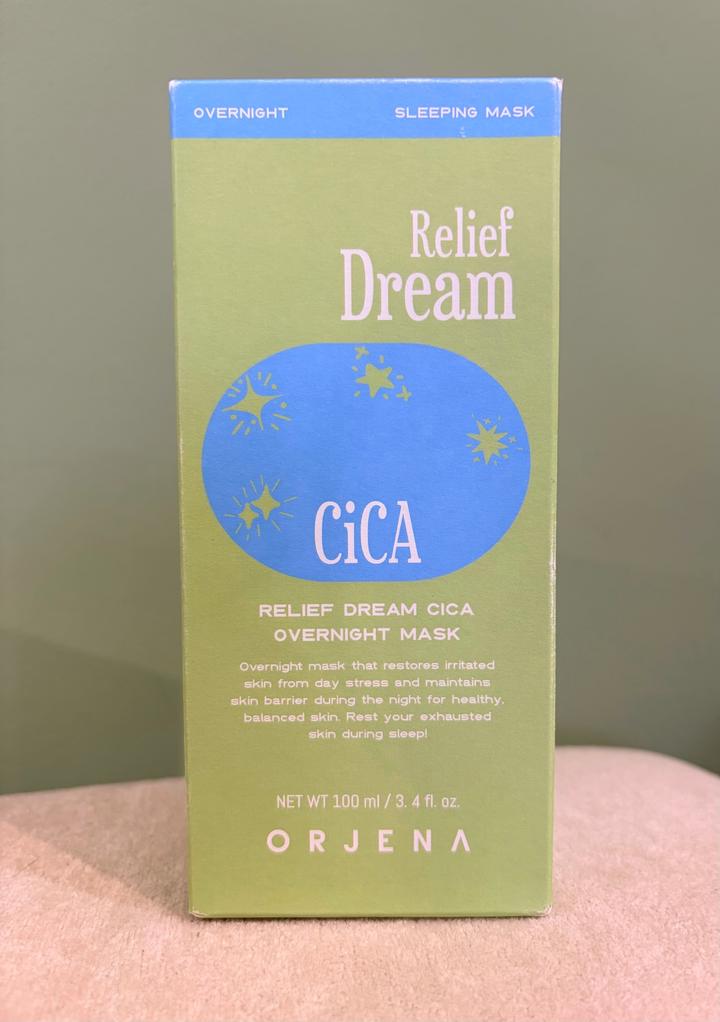 Ночная маска для лица Orjena Relief Dream Cica Overnight Mask