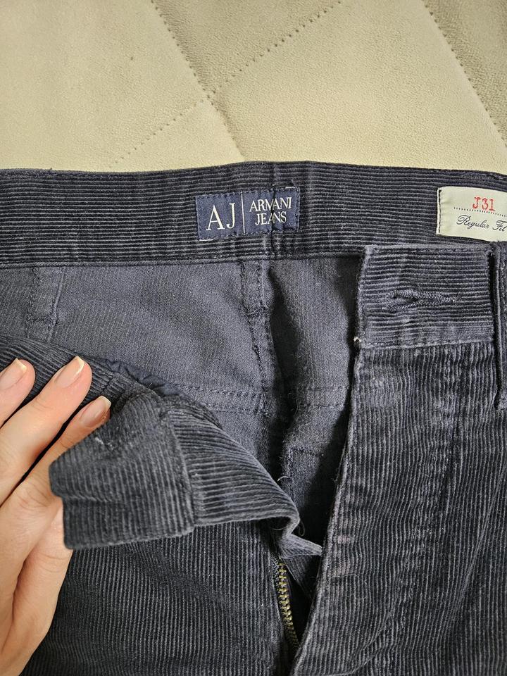 Armani Jeans Мужские вельветовые джинсы