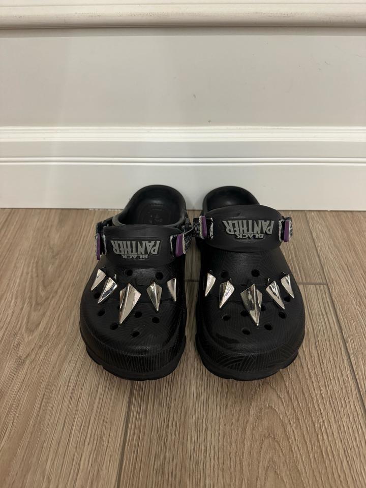 Сабо Crocs Black Panther