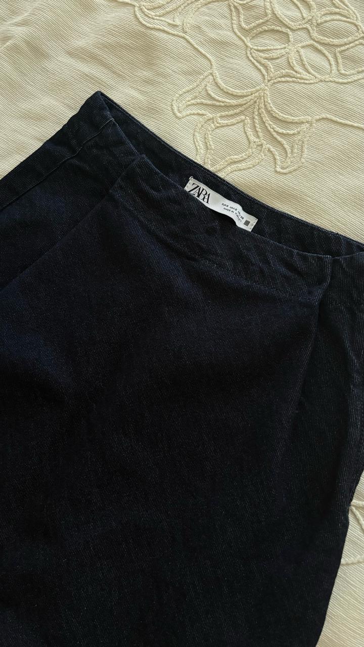 Юбка Zara джинсовая макси