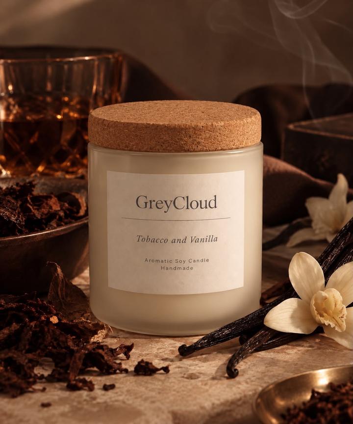 GreyCloud Ароматическая свеча