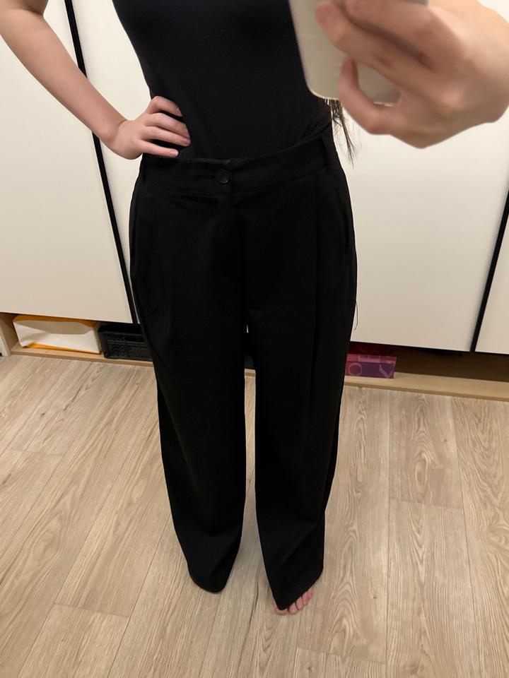 Zara Брюки со средней посадкой