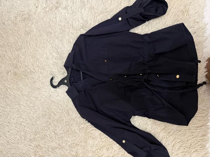 Рубашка с кулиской от Zara