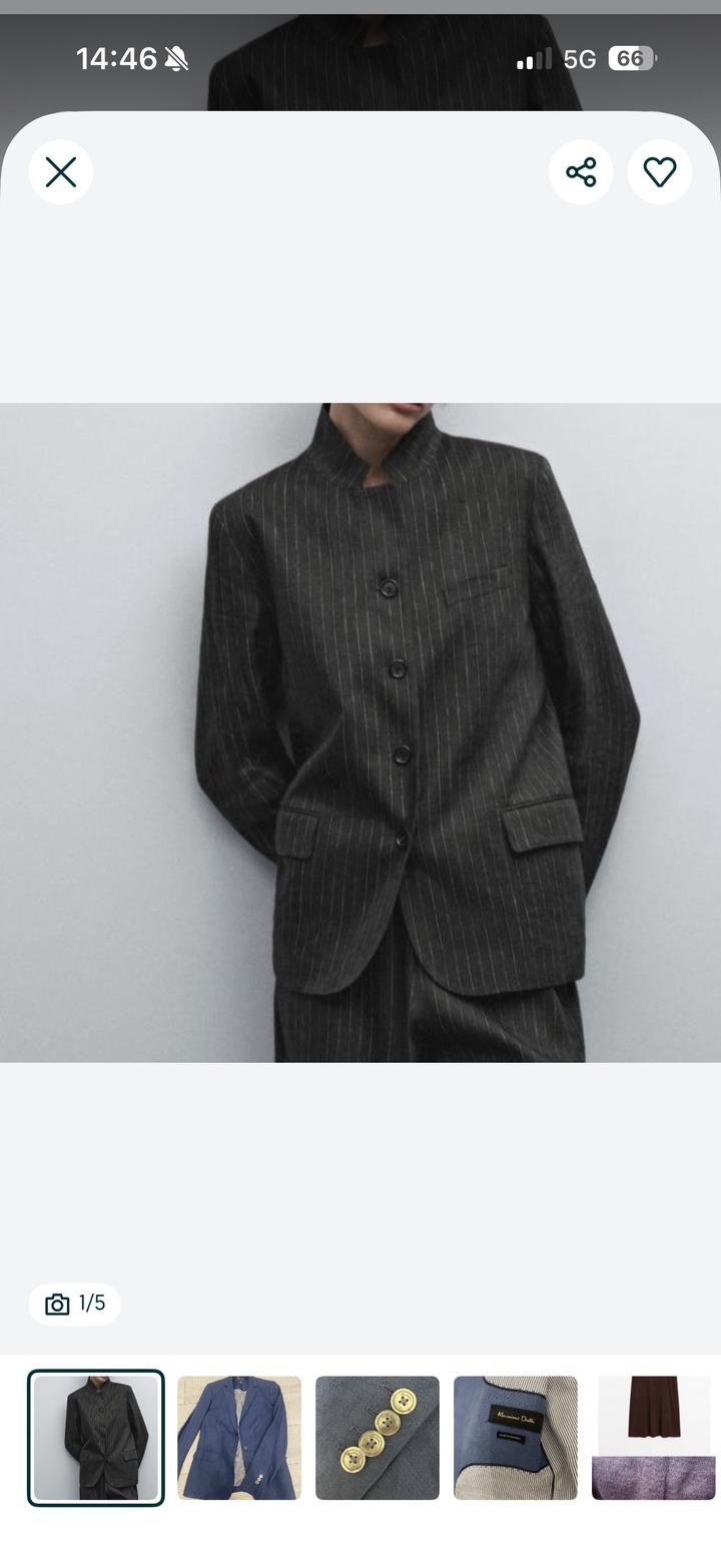 Пиджак Massimo Dutti