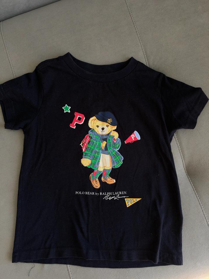 Polo Ralph Lauren Футболка с принтом мишки
