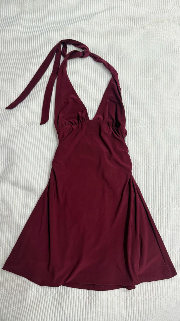 Bershka Платье мини с завязками на шее