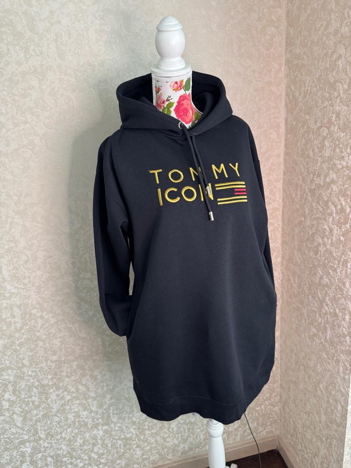 Tommy Hilfiger Удлиненное худи свободного кроя (оверсайз), возможно, мини-платье Tommy Icons