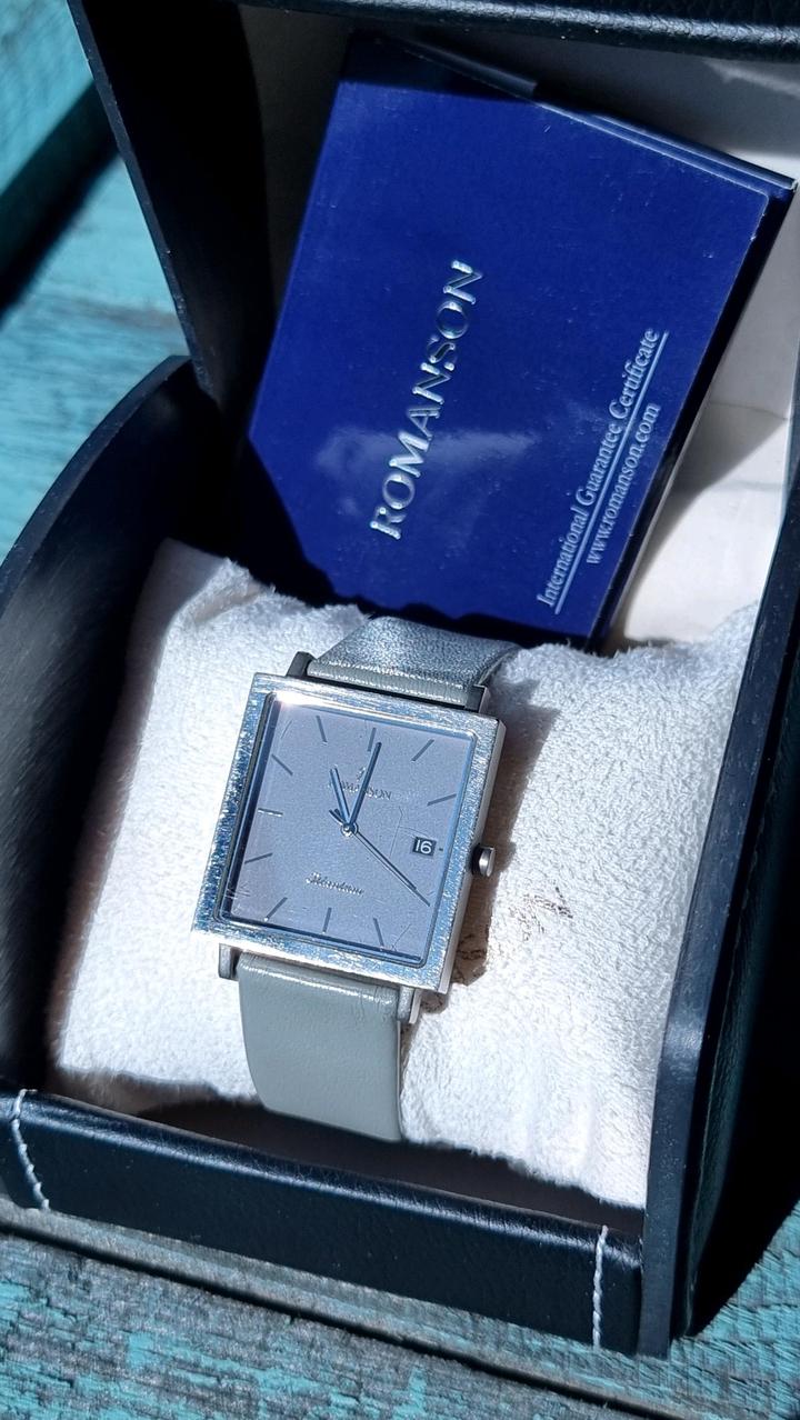 Титановые часы Romanson (Swiss Quartz)