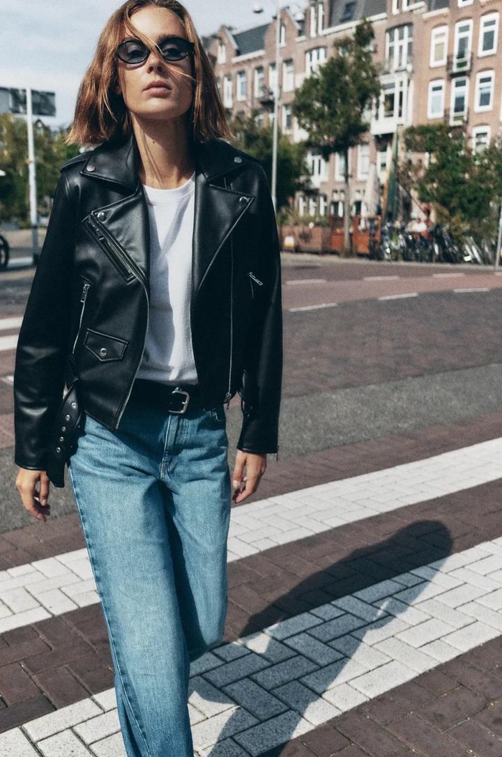 Кожаная курточка Zara