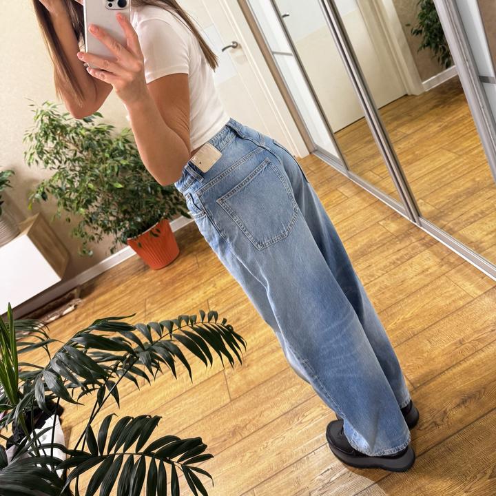 Zara Джинсы широкие Baggy