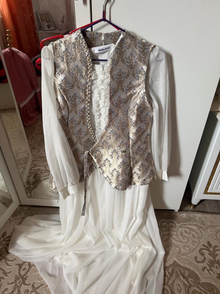 Платье с жилеткой Amira Style