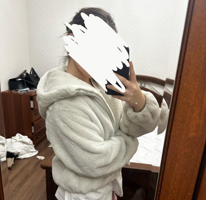 Pull & Bear Плюшевая куртка Pull&Bear