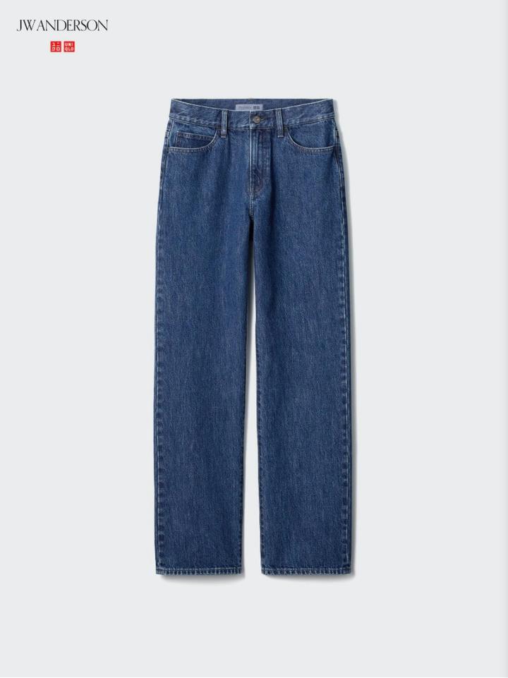 Uniqlo прямые джинсы