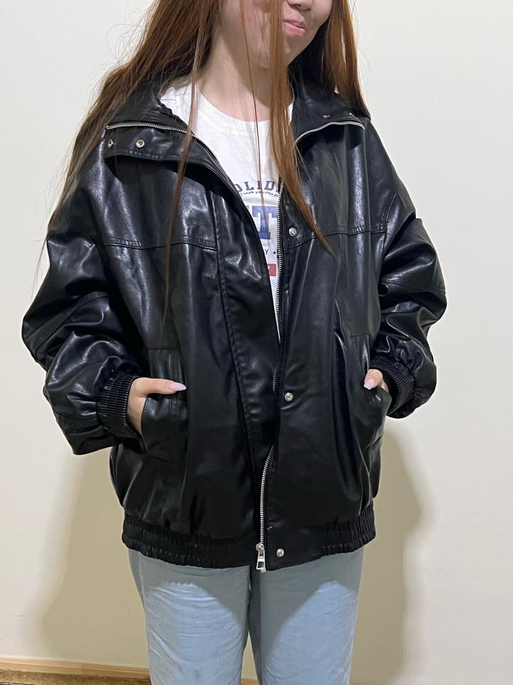 куртка Bershka из экокожи