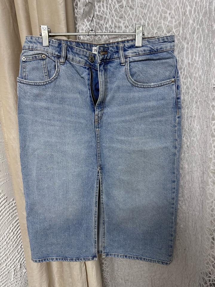 Джинсовая юбка ZARA