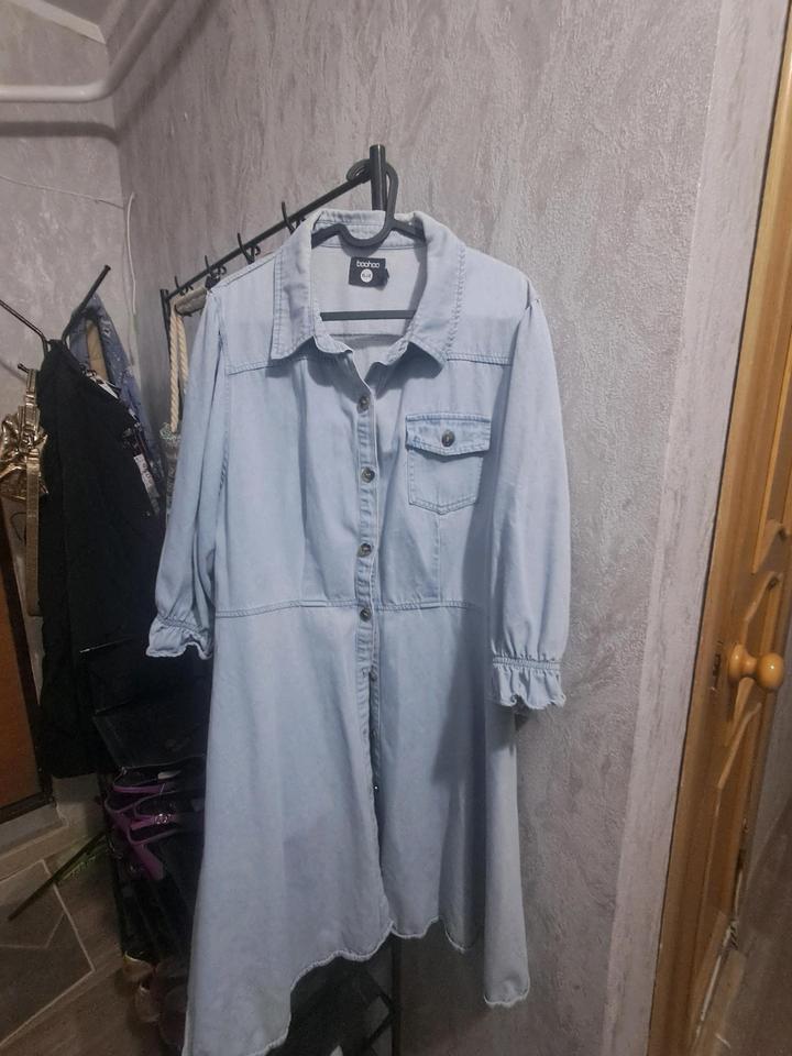 Джинсовое платье