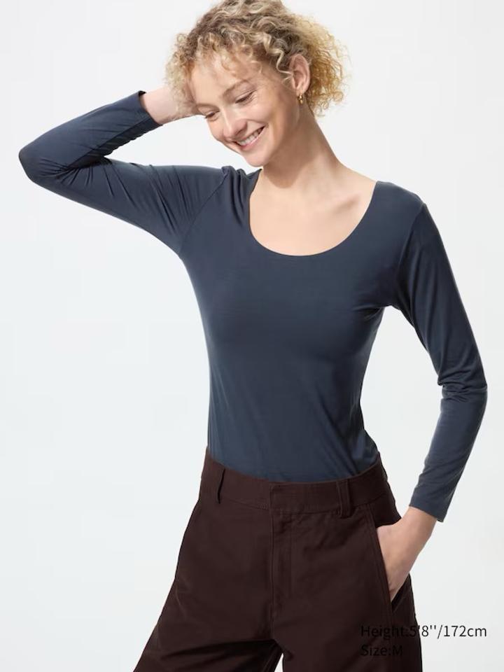 UNIQLO HEATTECH термолонгслив женский L, оригинал, новый