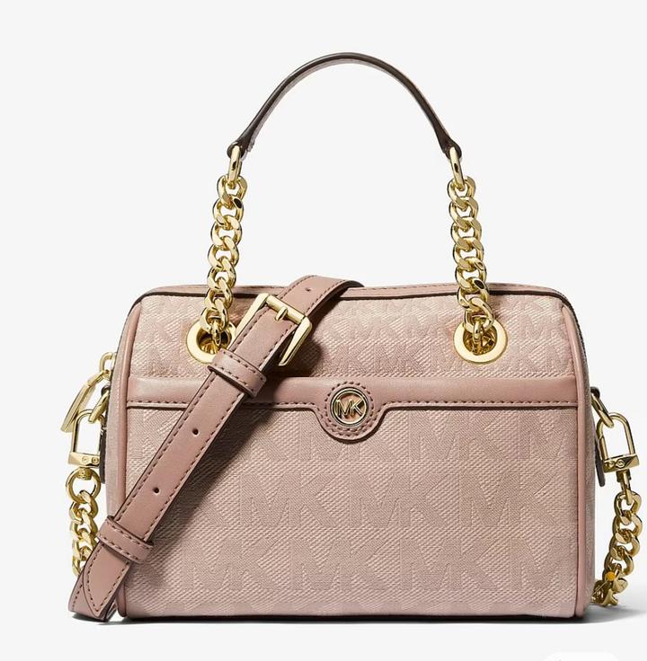 Michael Kors Blaire XS Jacquard. Розовая пудра 🌸.