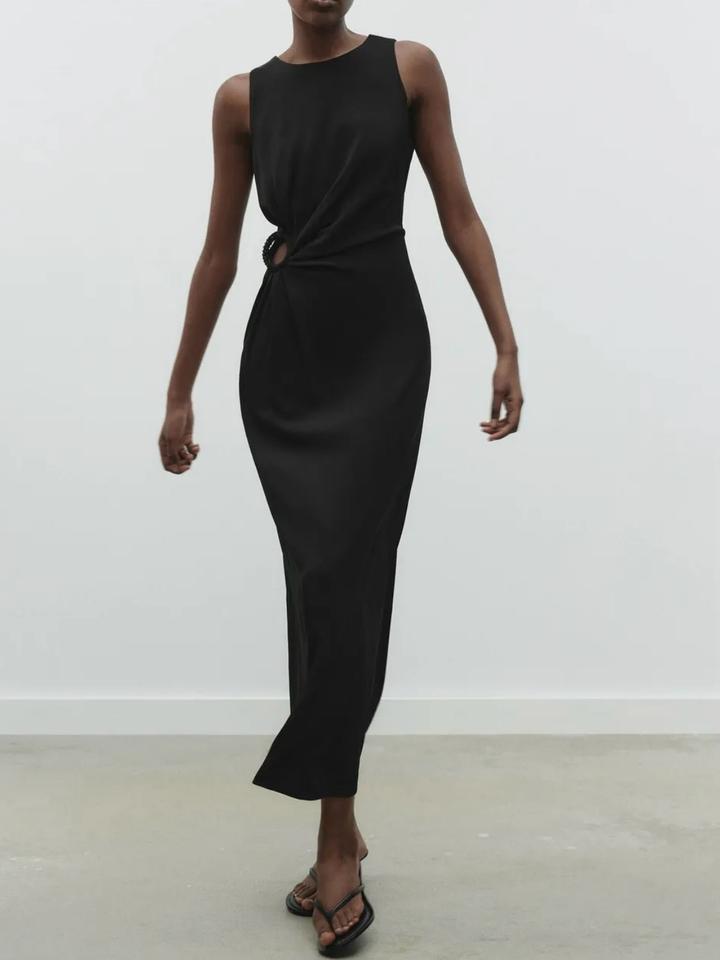 Черное платье ZARA
