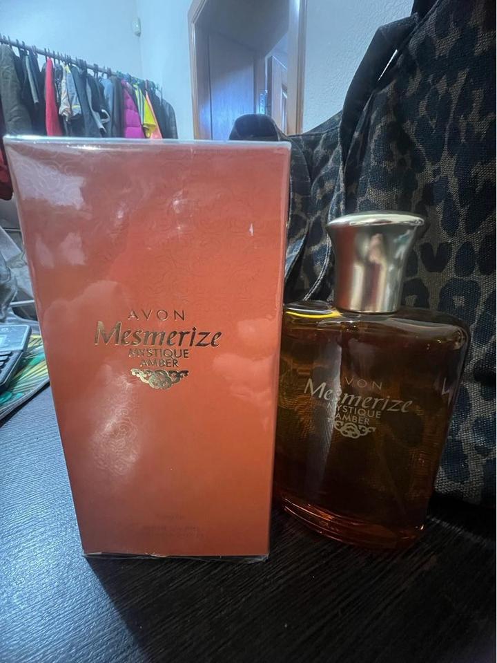 Avon Mesmerize mystique amber