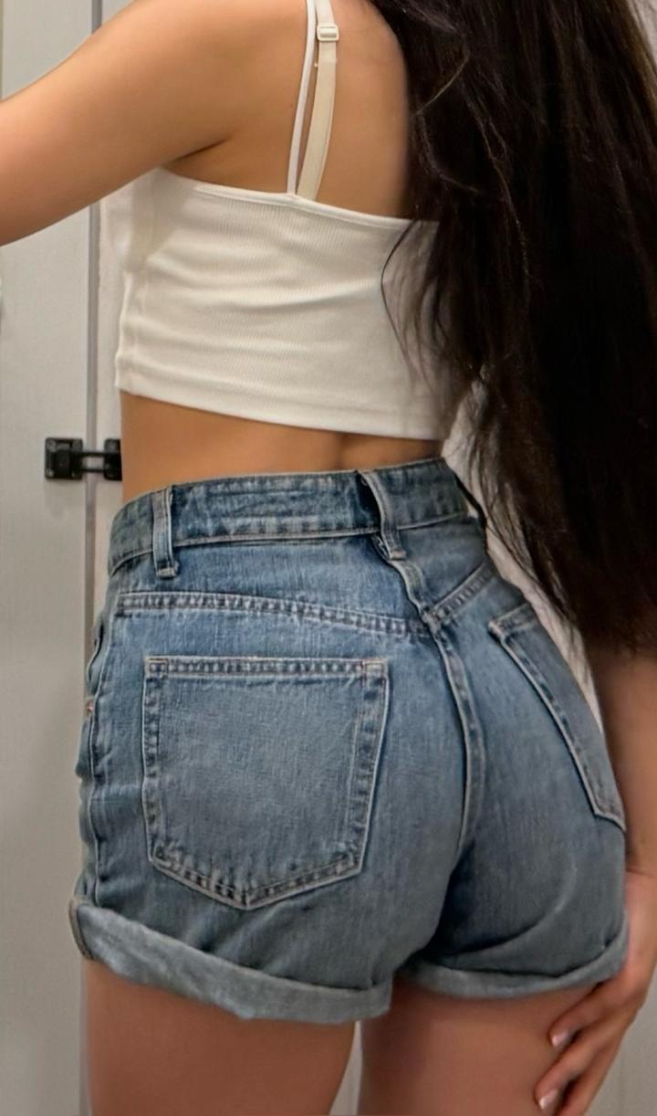 Джинсовые шорты ZARA