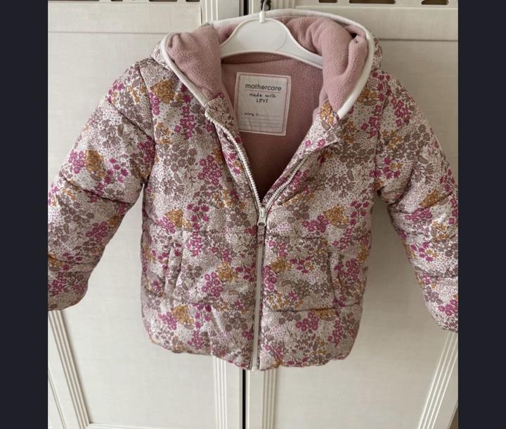 Куртка mothercare с цветочным принтом