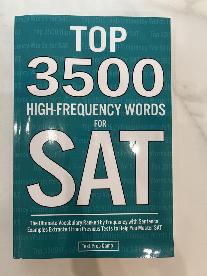 Top 3500 High-Frequency Words for SAT