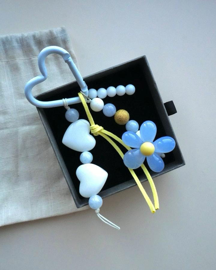 Handmade (ручная работа) Брелок на сумку