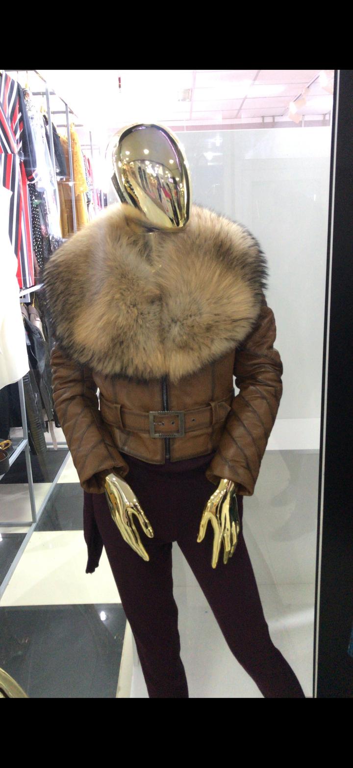 leather fur
