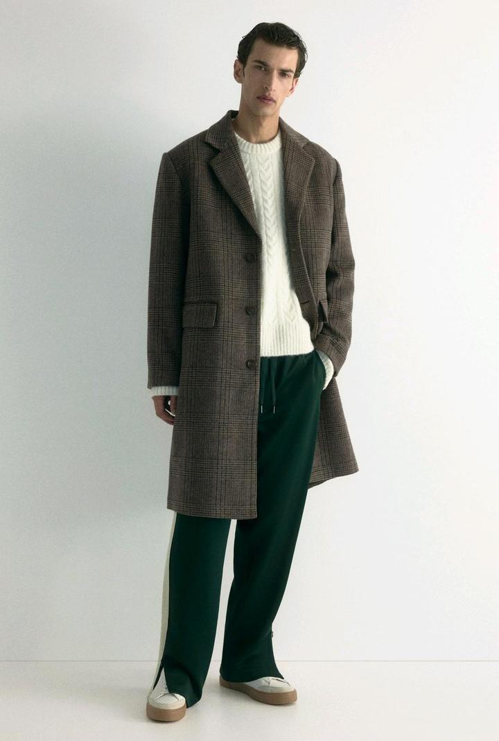 Мужское пальто h&m