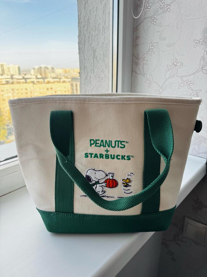 Сумка-шопер Starbucks x Peanuts
