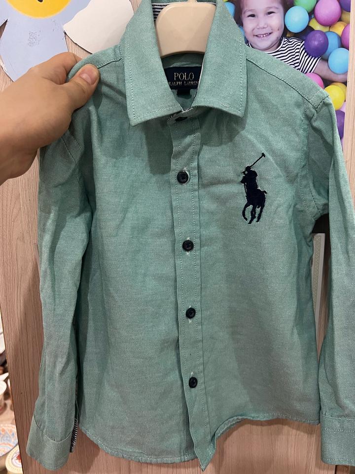 Polo Ralph Lauren Брендовая рубашка для мальчика
