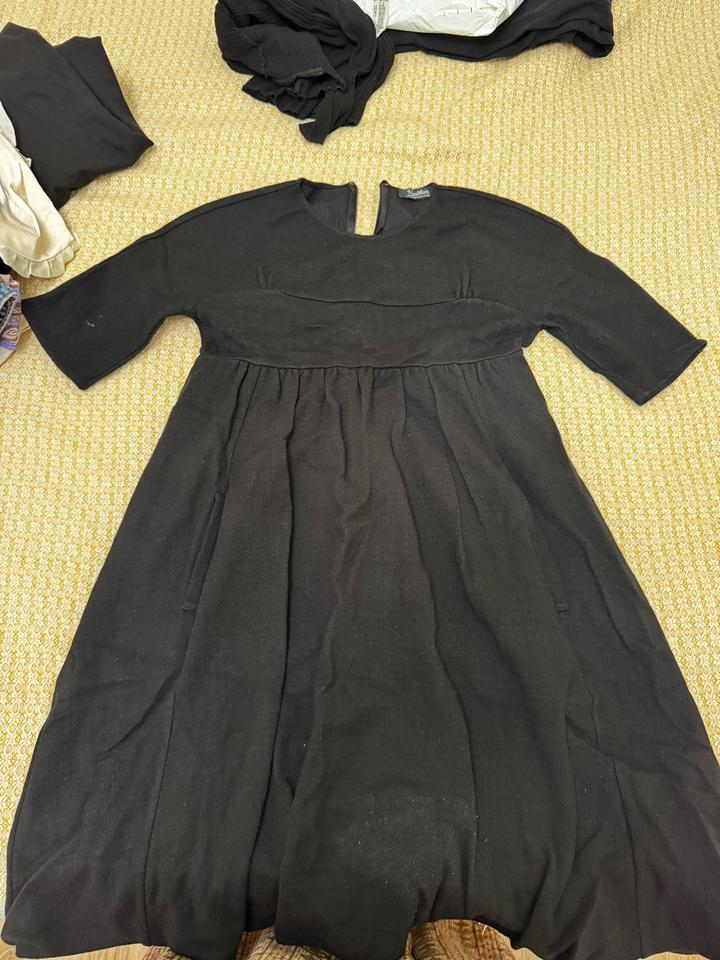 Платье Max Mara миди повседневное черное