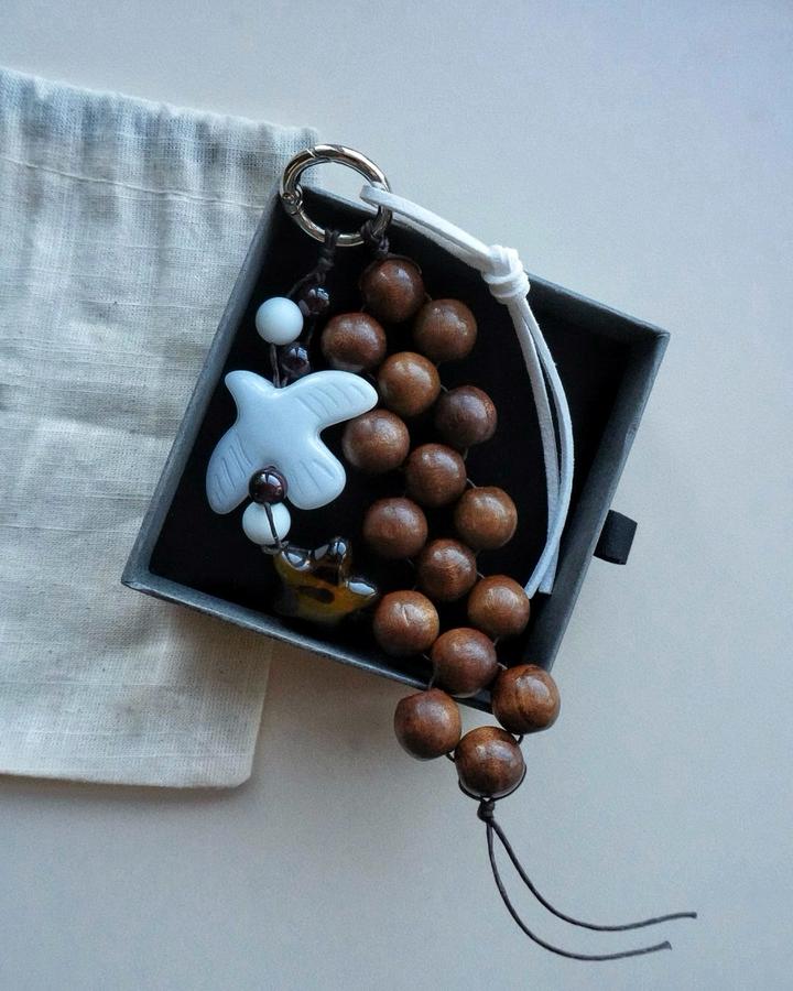 Handmade (ручная работа) Брелок на сумку