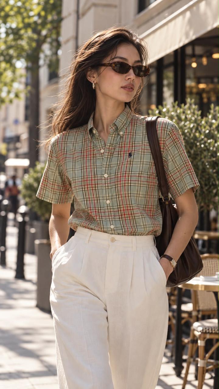 Летняя рубашка Ralph Lauren