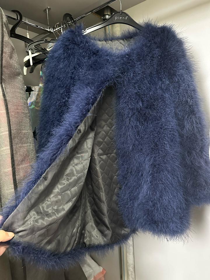 Шубка из перьев