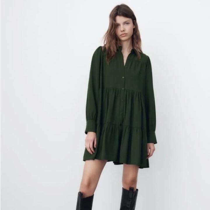 Ярусное платье ZARA