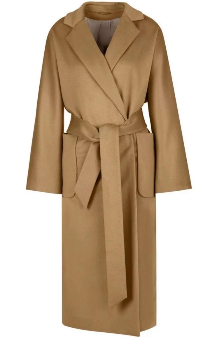 Классическое пальто в стиле Max Mara — 100% Кашемир / Премиум качество