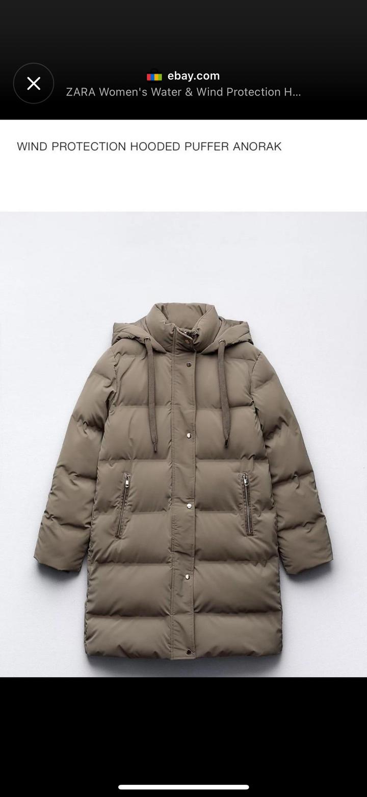 ZARA Пуховик
